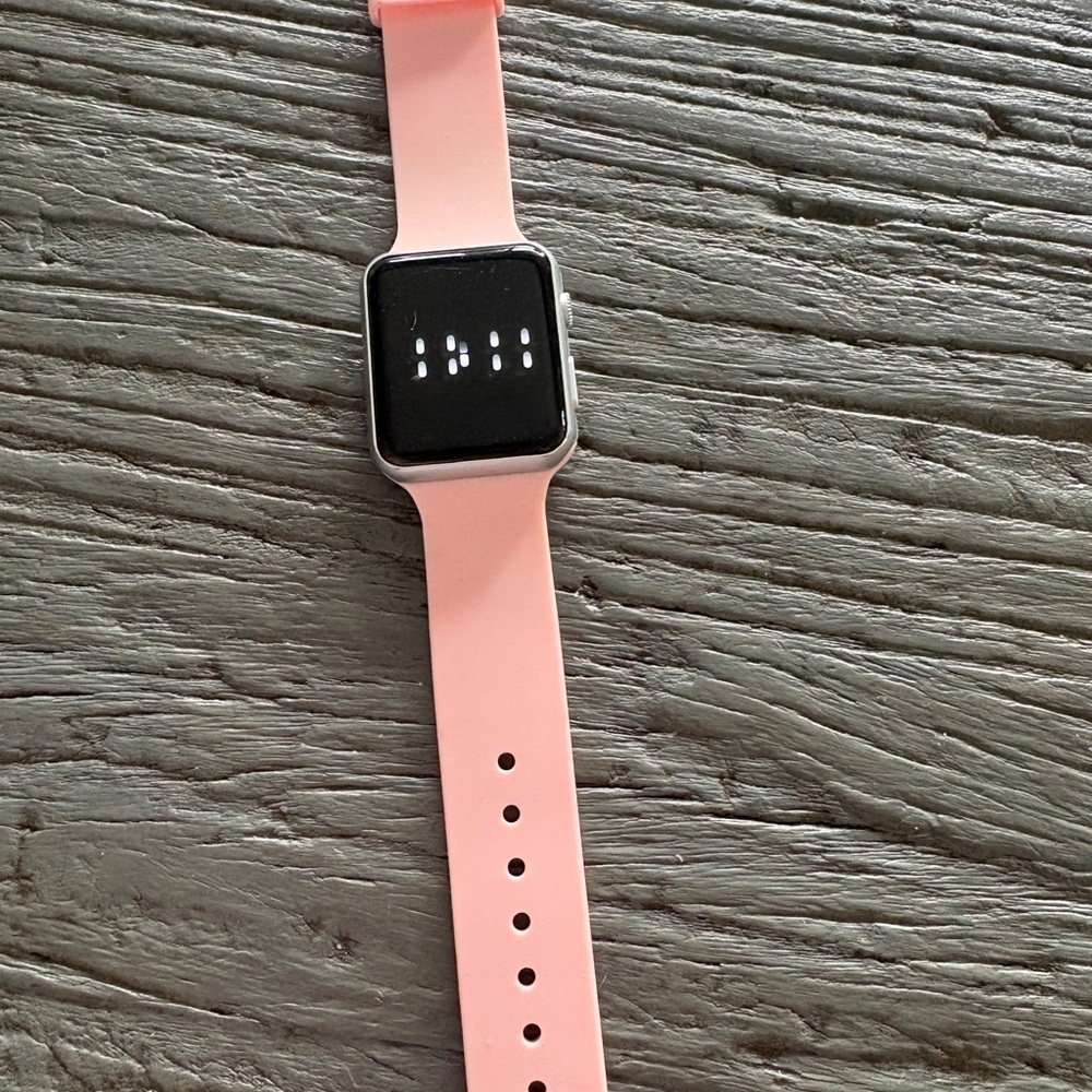❤️ Discount deal.❤️ Pink Silicone play watch with LED Display